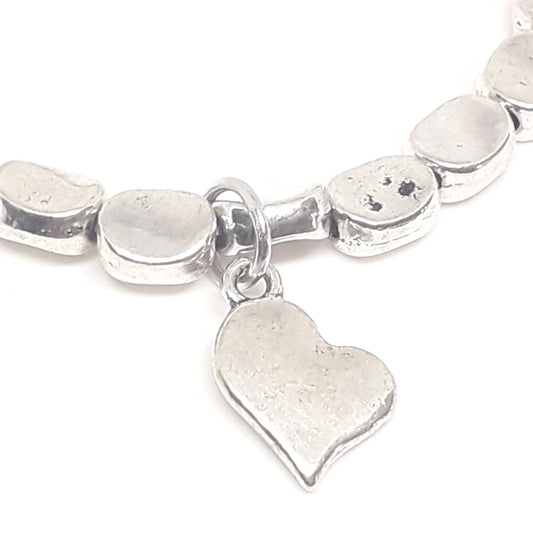 Heart Charm Bracelet
