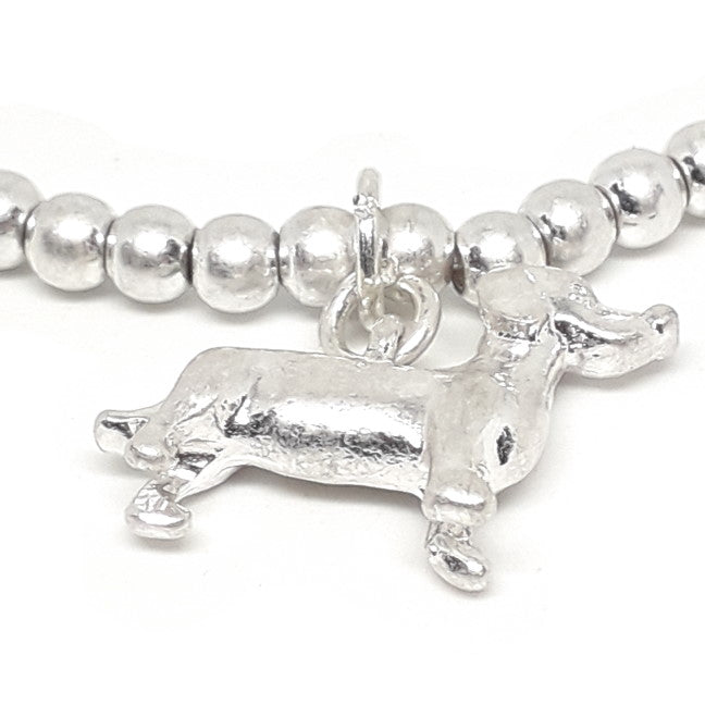 Dachshund / Sausage Dog Bead Bracelet