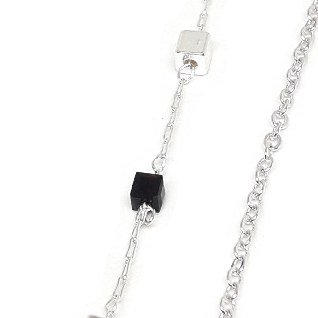 Multirow Hammered Heart Necklace
