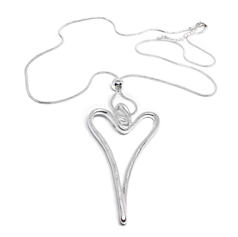 Heart Long Necklace