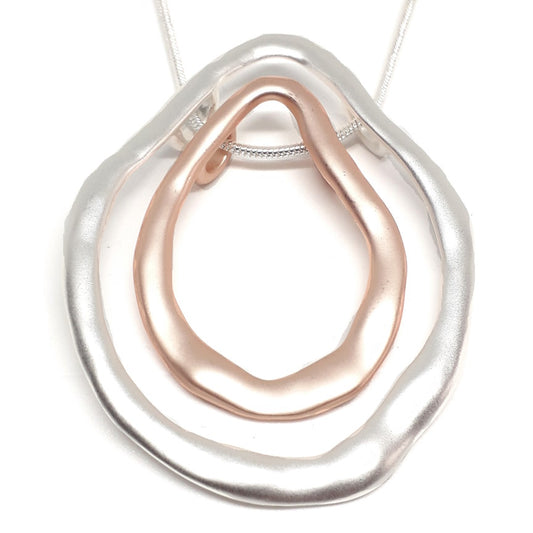 Double Loop Long Necklace