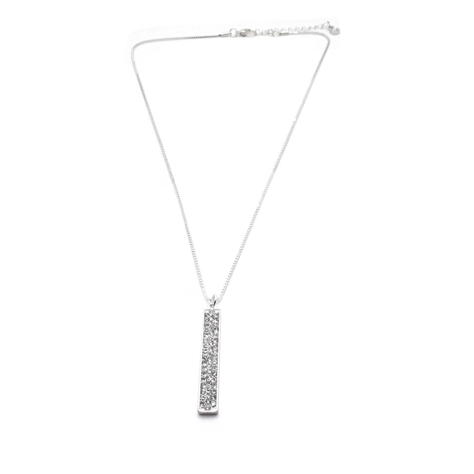 Diamante Bar Short Necklace