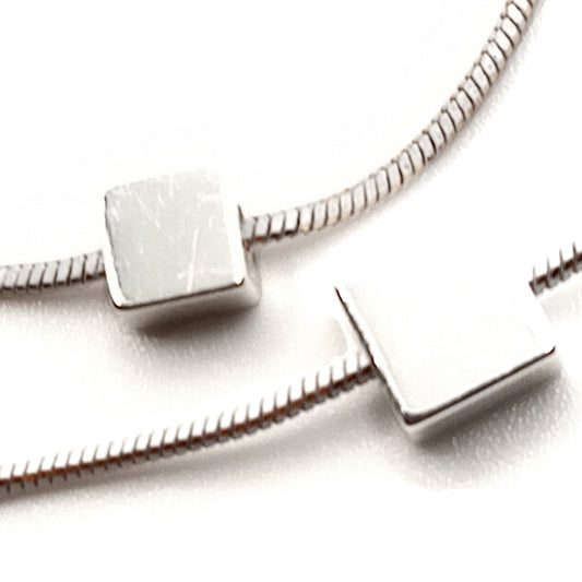 Cube Long Necklace