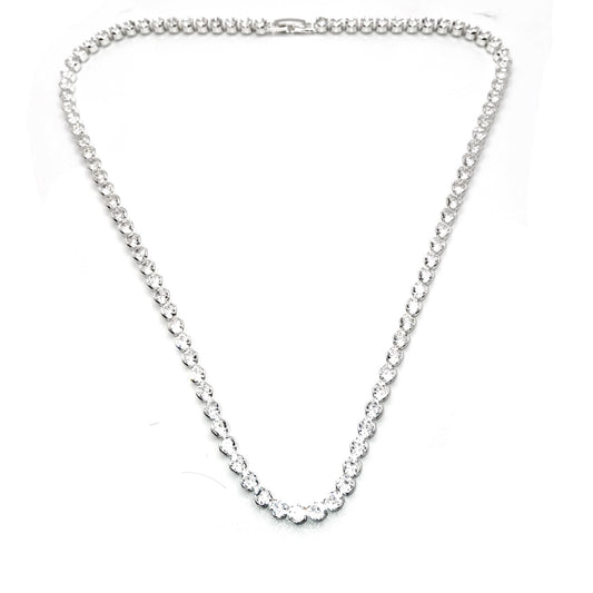 Diamante Cube Short Necklace