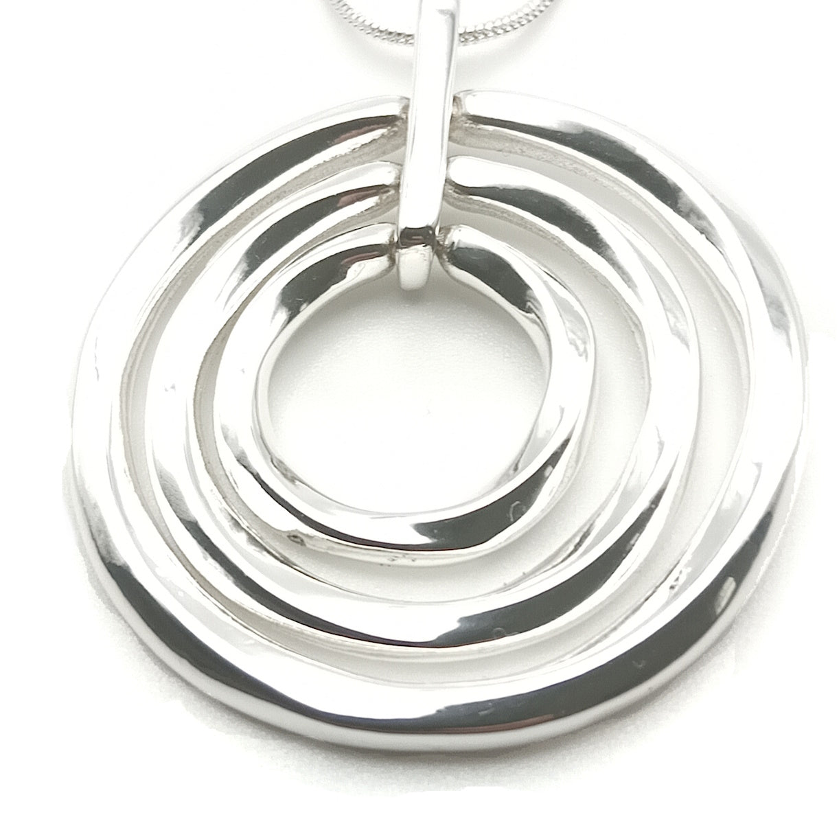 Circle Geometric Necklace