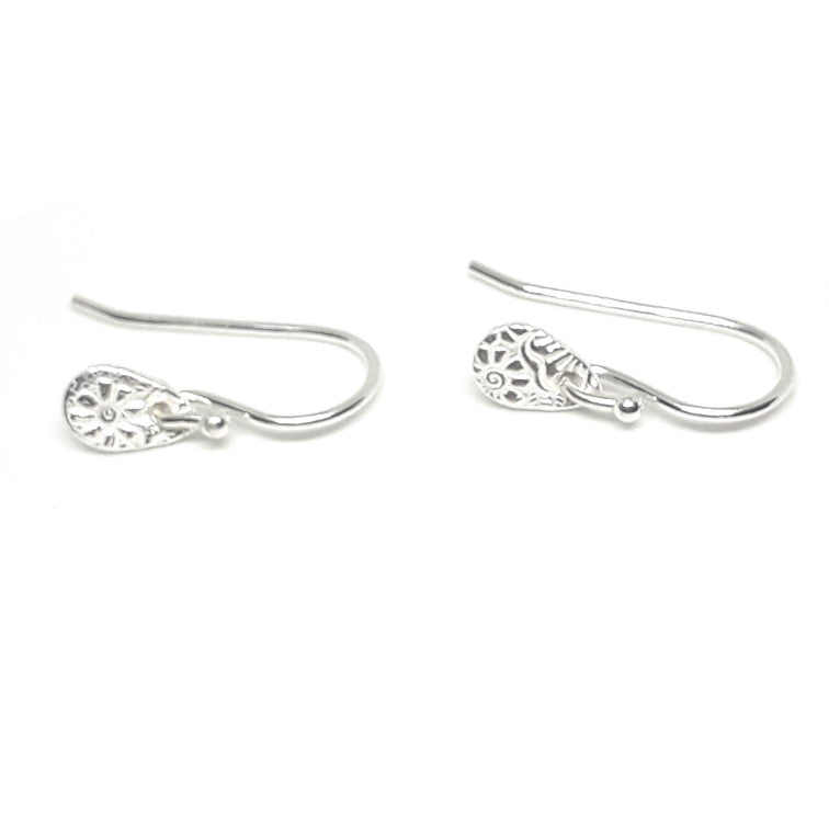 Textured Mini Teardrop Drop Earrings