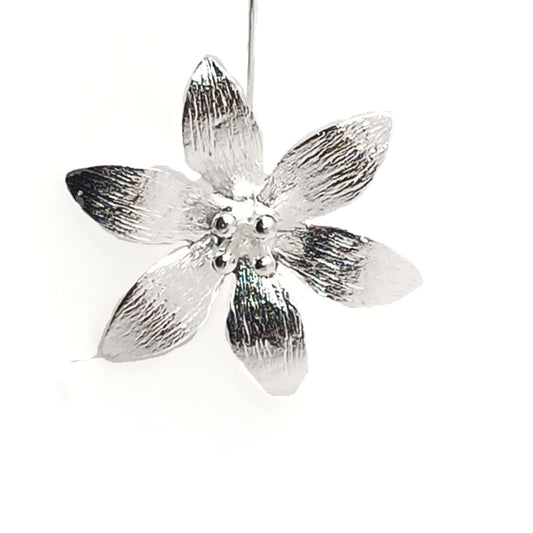Lotus Flower Drop Earrings