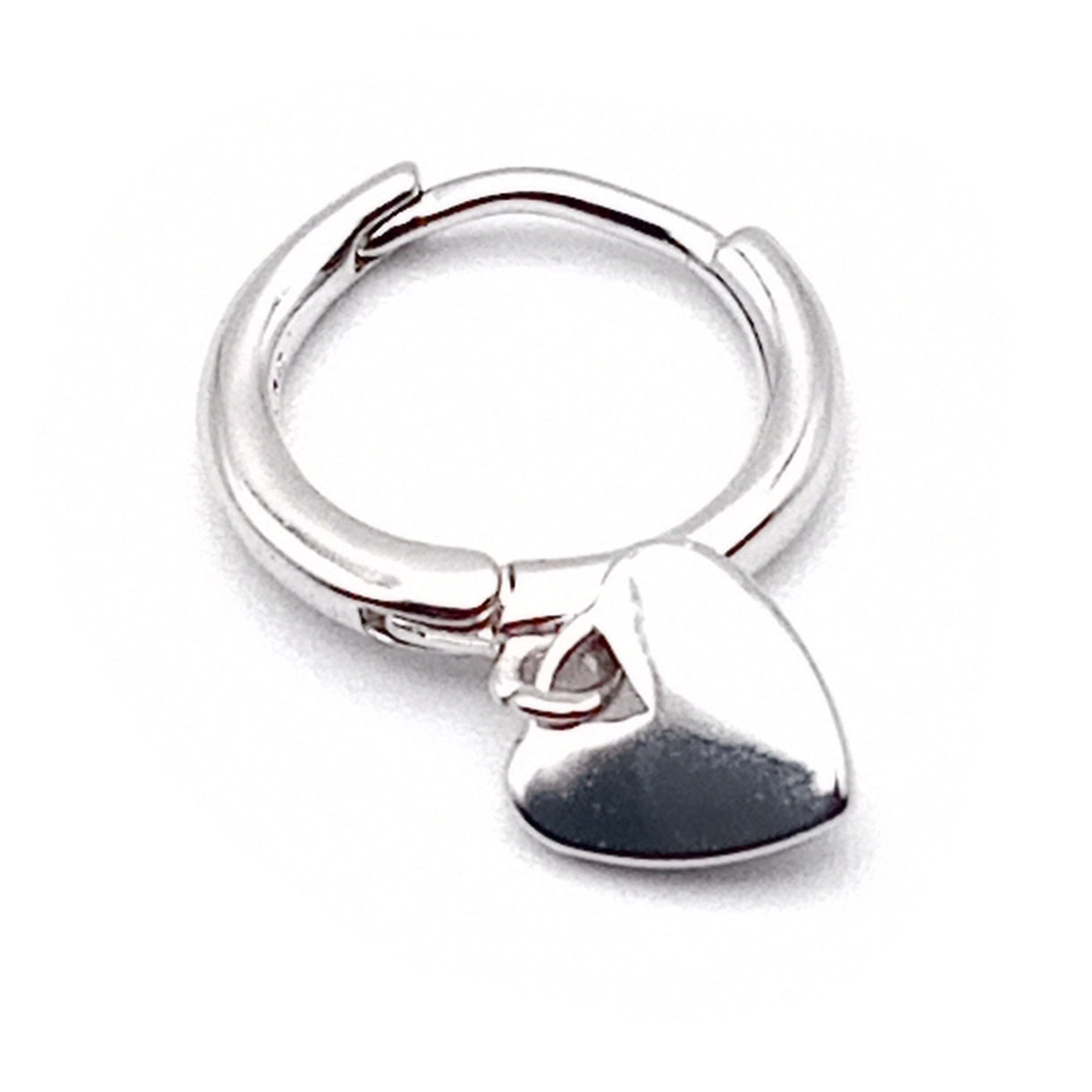 Love Heart Hoop Earrings