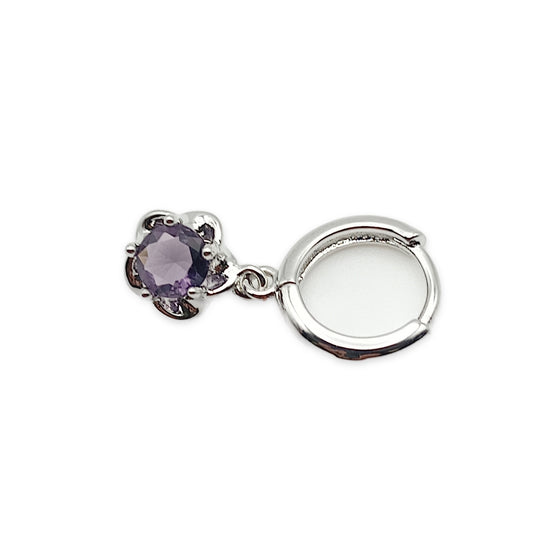 Crystal Hoop Earrings