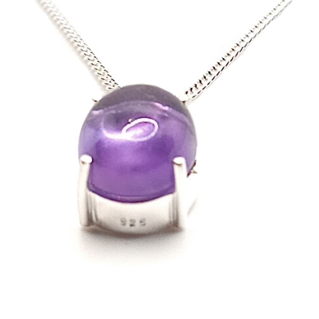 Amethyst Pendant Necklace