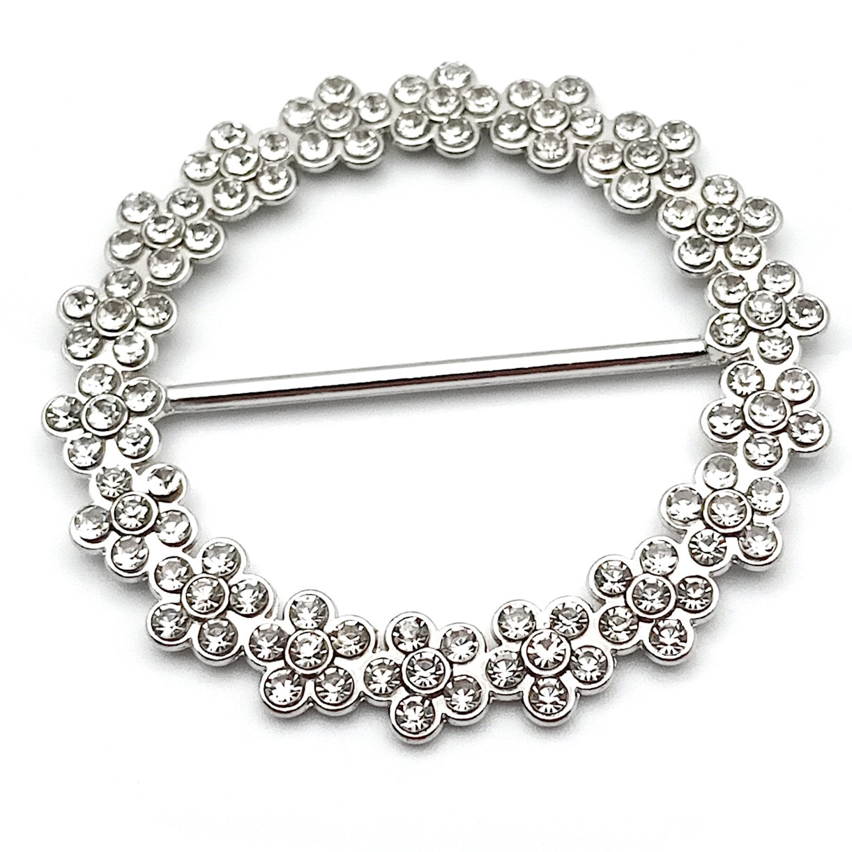 Diamante Scarf Ring