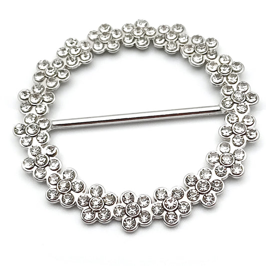Diamante Scarf Ring