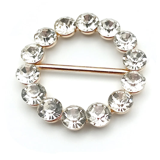 Diamante Scarf Ring