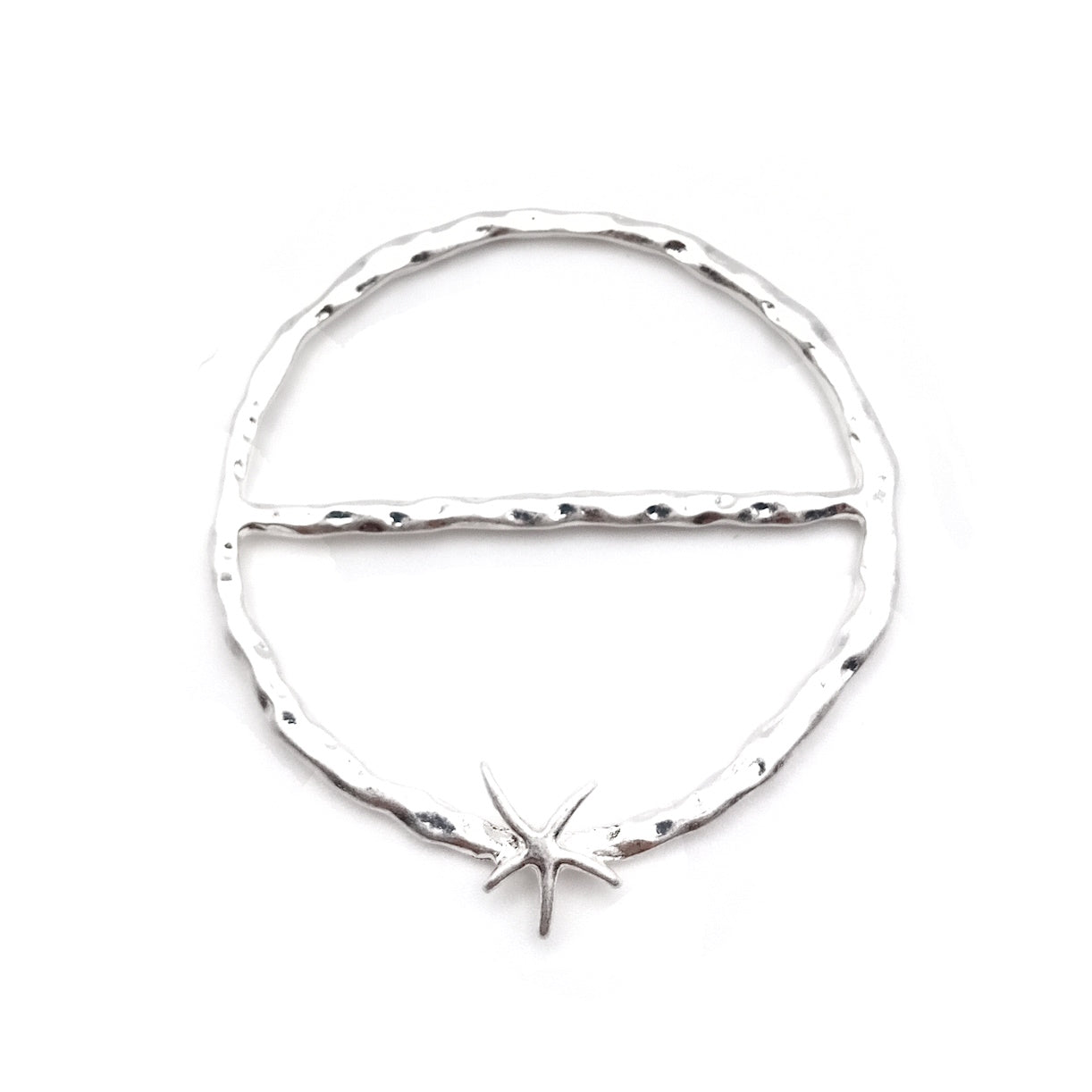 Starfish Scarf Ring