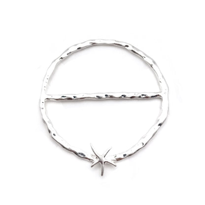 Starfish Scarf Ring