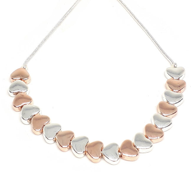 Flat heart Drawstring Bracelet