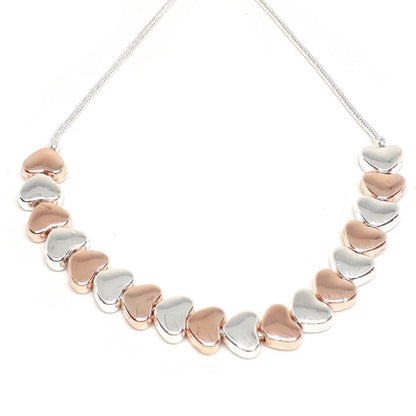 Flat heart Drawstring Bracelet