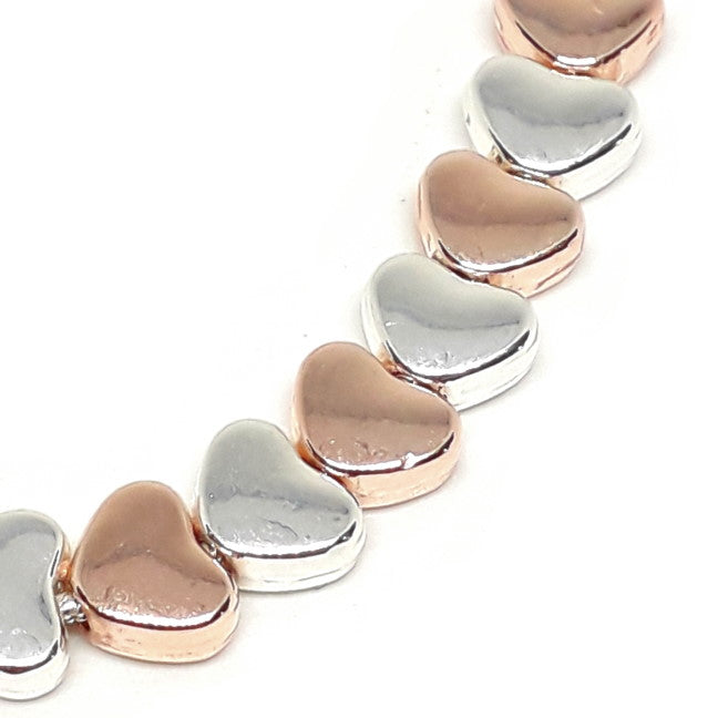 Flat heart Drawstring Bracelet