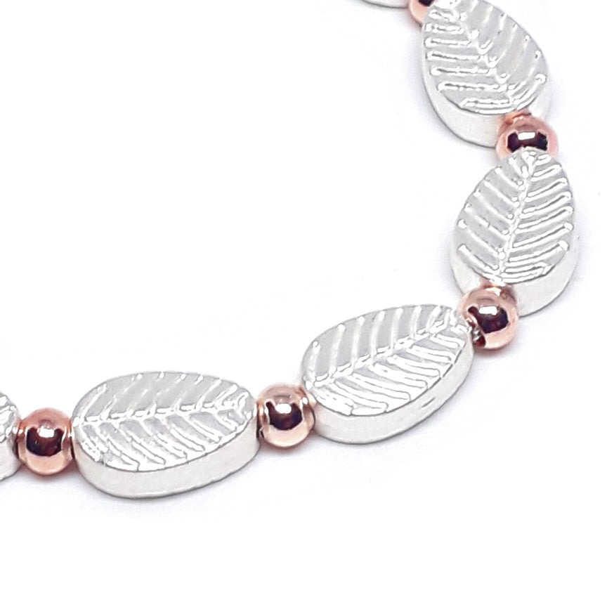 Leaf Bead Bracelet