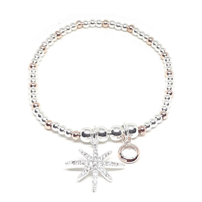 Diamante Snowflake Bracelet