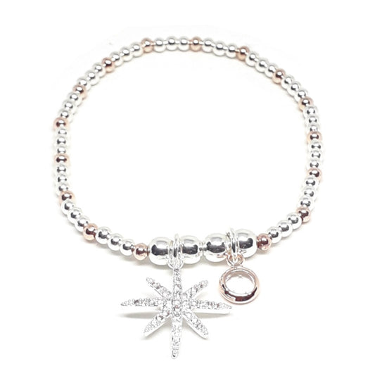 Diamante Snowflake Bracelet