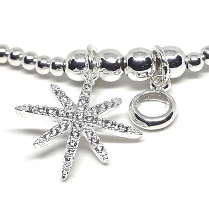 Wintery Snowflake Bracelet