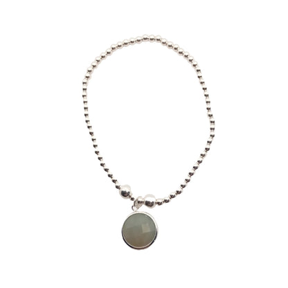 Crystal Bead Bracelet