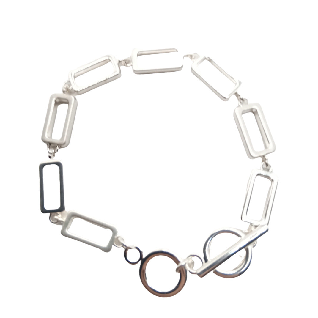 Chunky Link T-Bar Bracelet