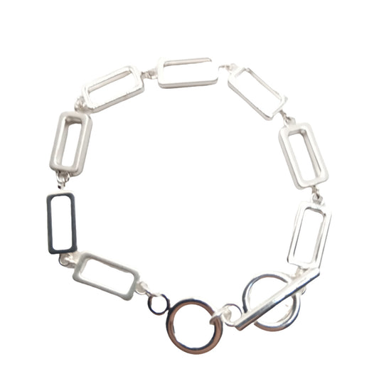 Chunky Link T-Bar Bracelet