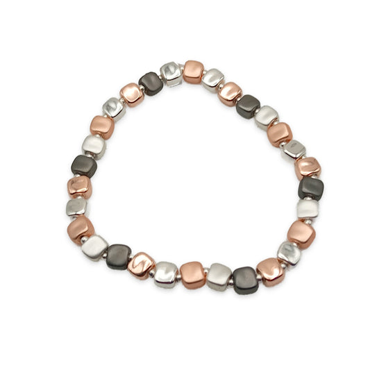 Cube Bead Bracelet