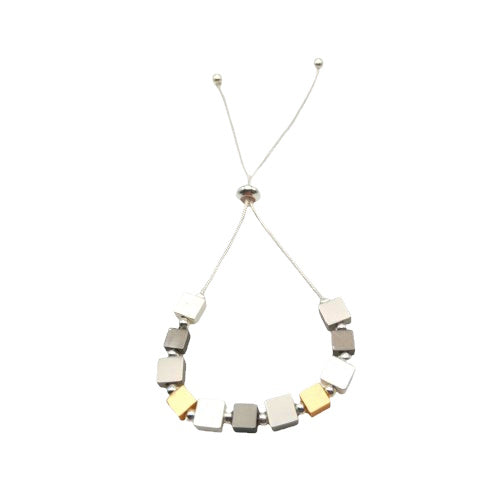 Oblong Drawstring Bracelet