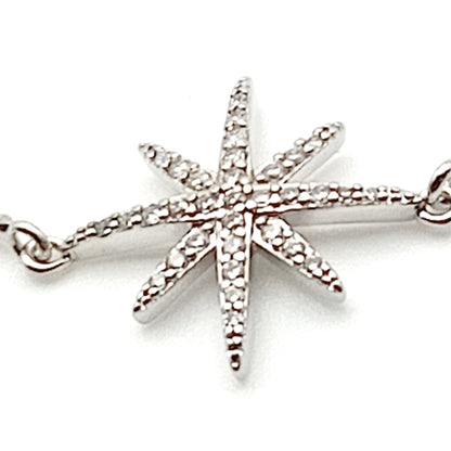 Diamante Star Drawstring Bracelet