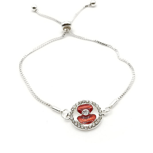 Poppy Drawstring Bracelet