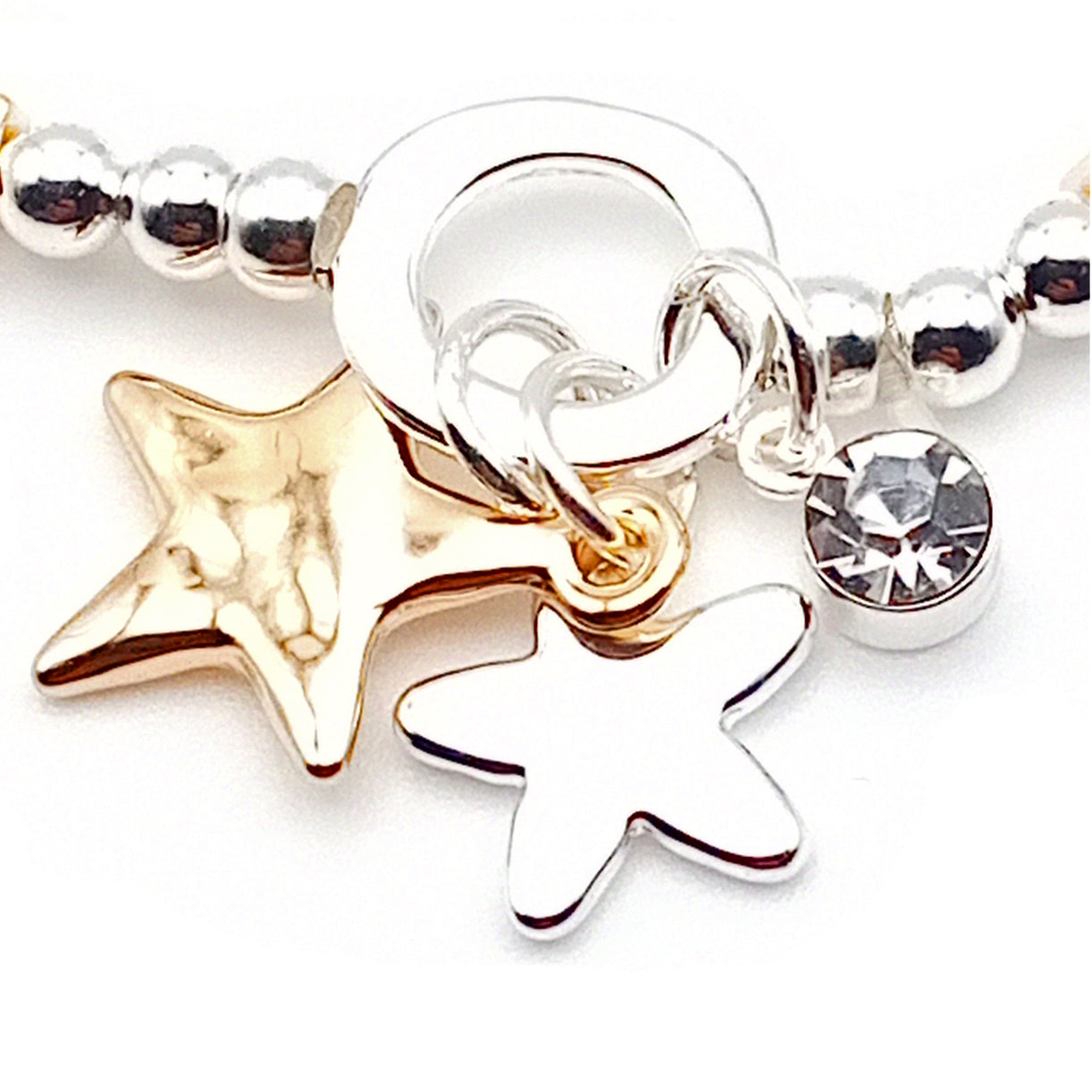 Double Star Bead Bracelet