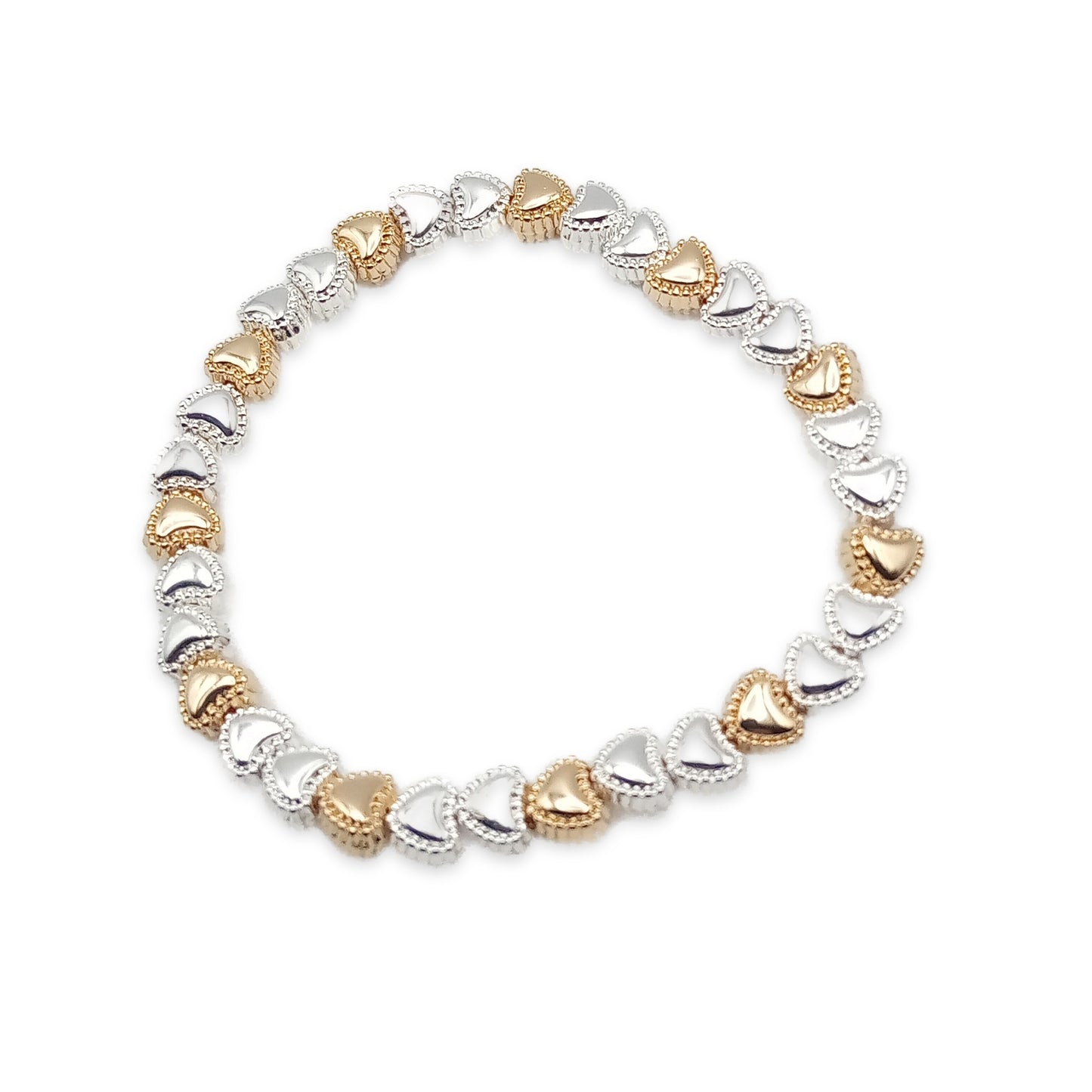 Heart Bead Bracelet