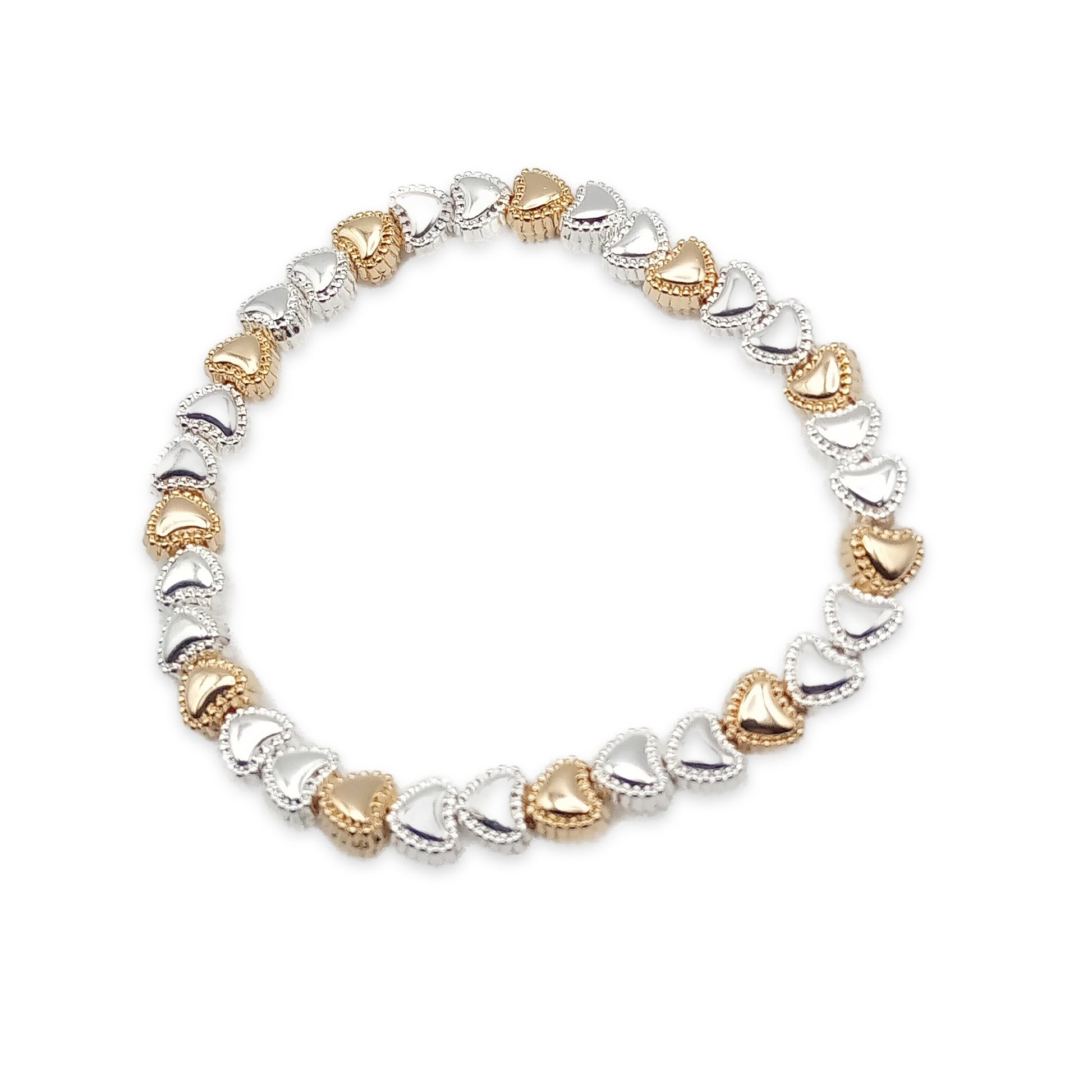 Heart Bead Bracelet
