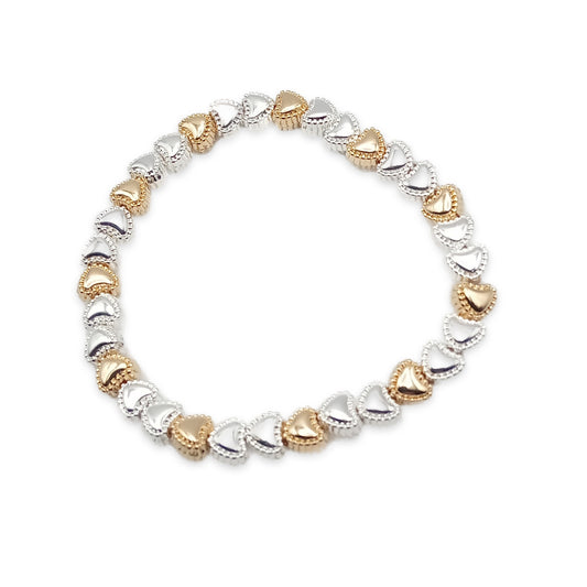 Heart Bead Bracelet