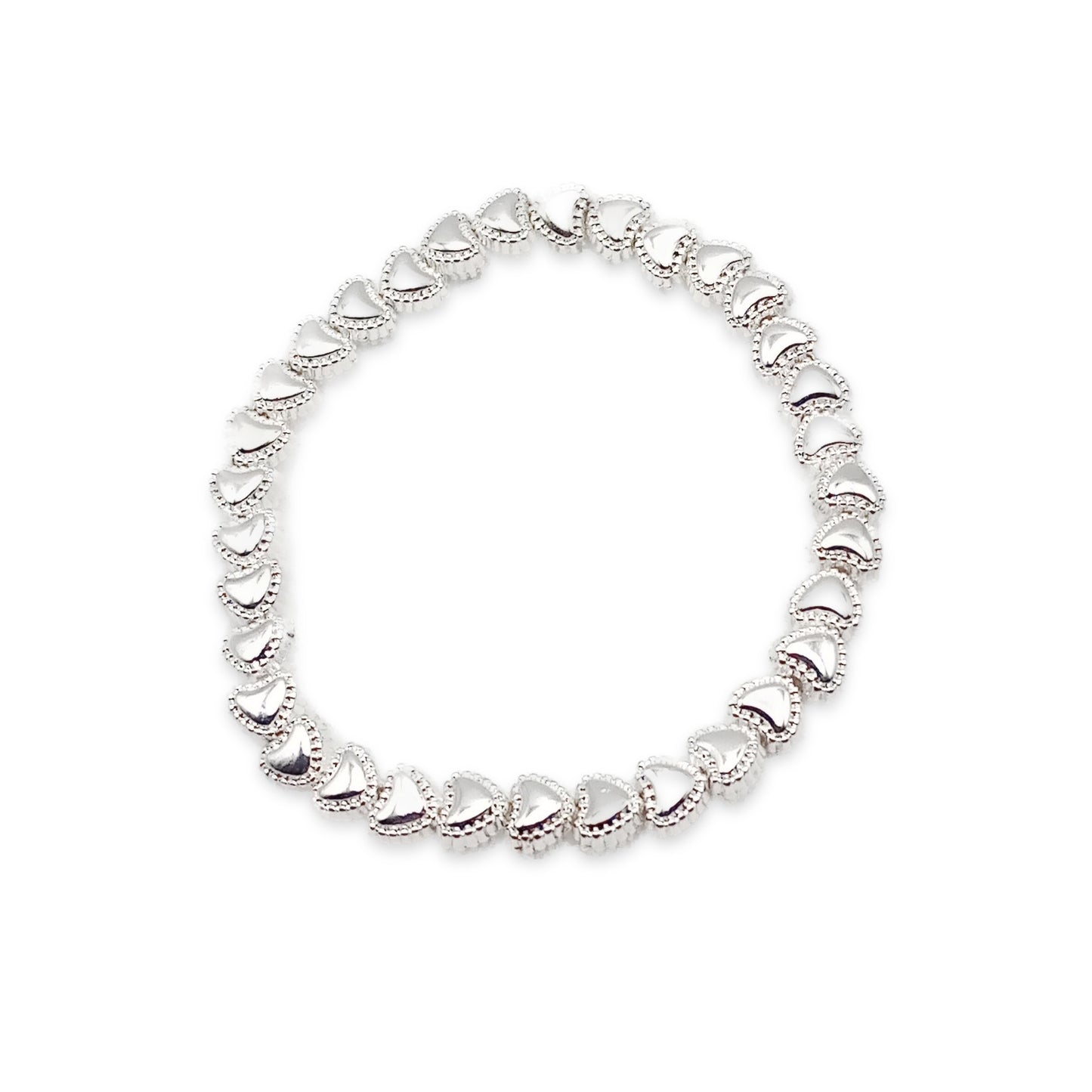 Heart Bead Bracelet