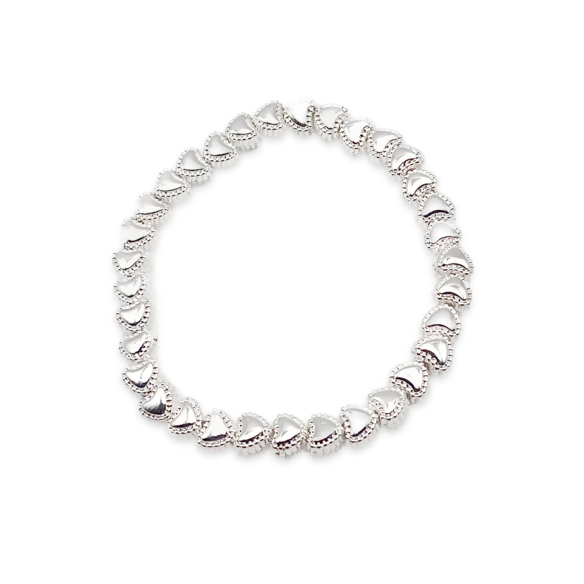 Heart Bead Bracelet