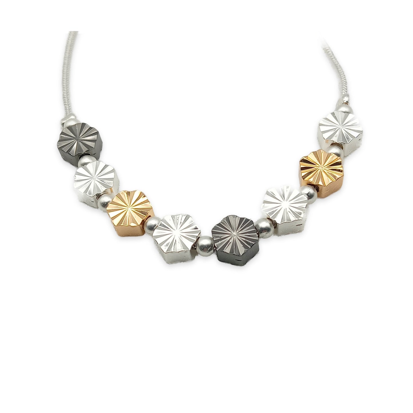 Geometric Drawstring Bracelet