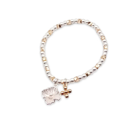 Flower Bead Bracelet