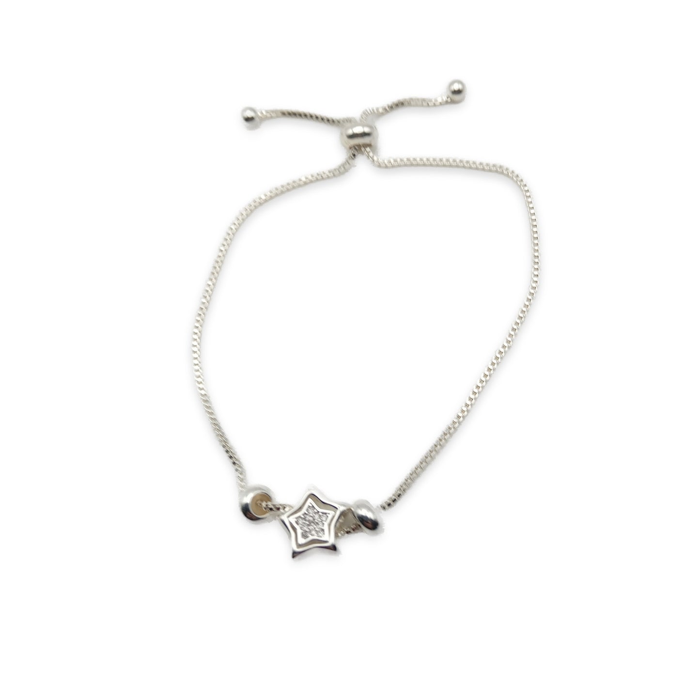 Outline Star Drawstring Bracelet