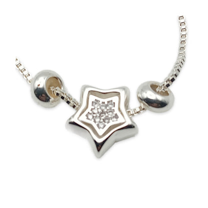 Outline Star Drawstring Bracelet