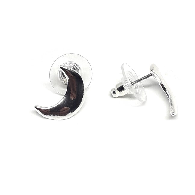 Moon Stud Earrings
