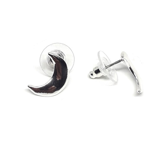 Moon Stud Earrings