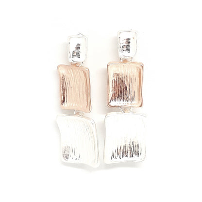 Oblong Drop Earrings