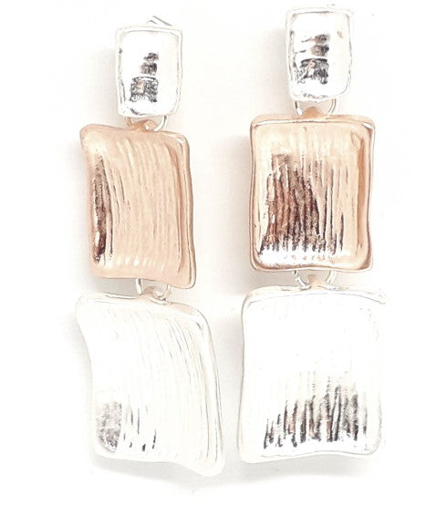 Oblong Drop Earrings
