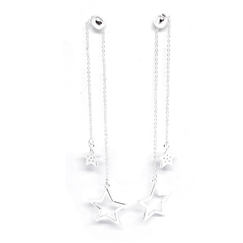 Outline Star Earrings