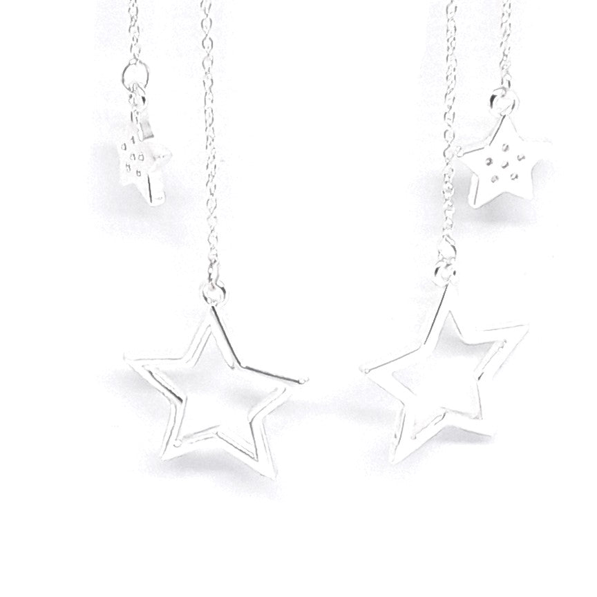 Outline Star Earrings