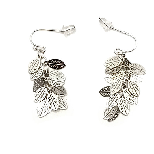 Cascading Leaf Earrings